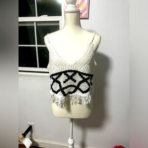 Crochet Top Medium Size New with no Tags